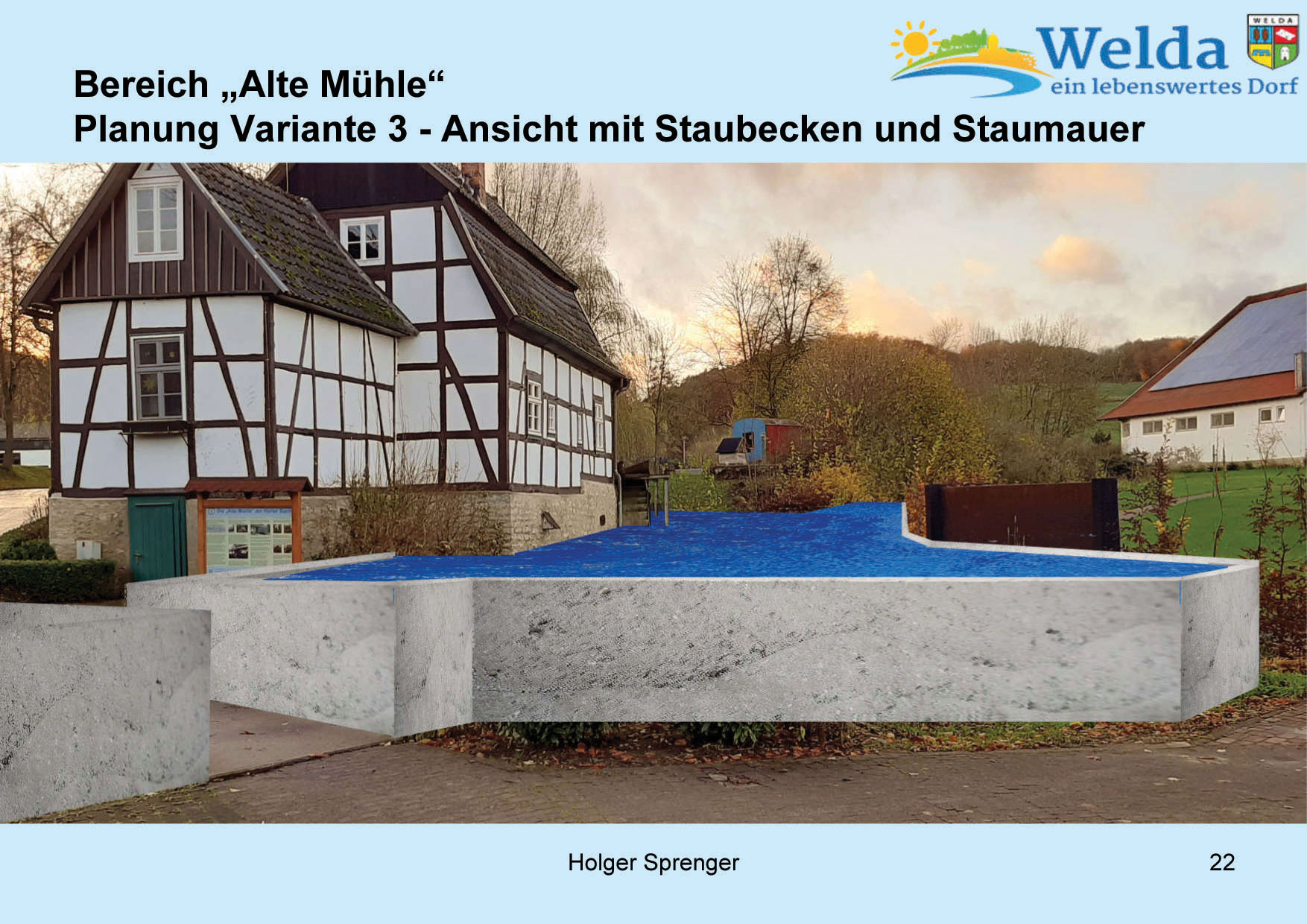 Hochwasserschutz Welda 